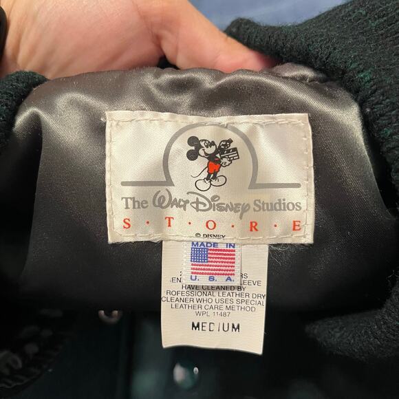 Vintage The Walt Disney Studio Burbank Lettermen Varsity Jacket - Picture 8 of 9